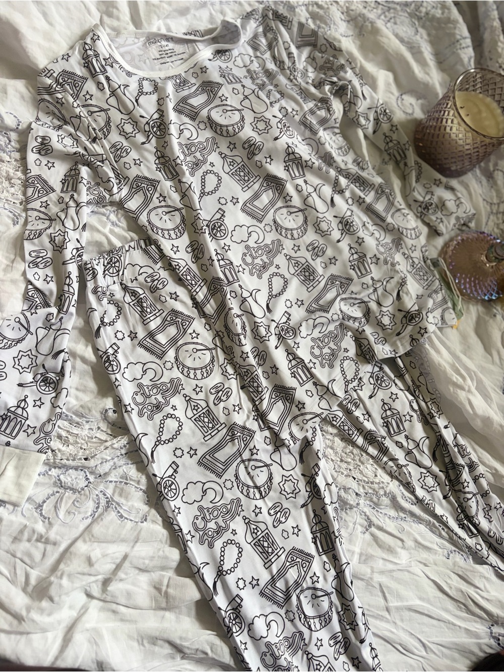 Eid Ramadan Color Your Pajamas Islamic Pajamas